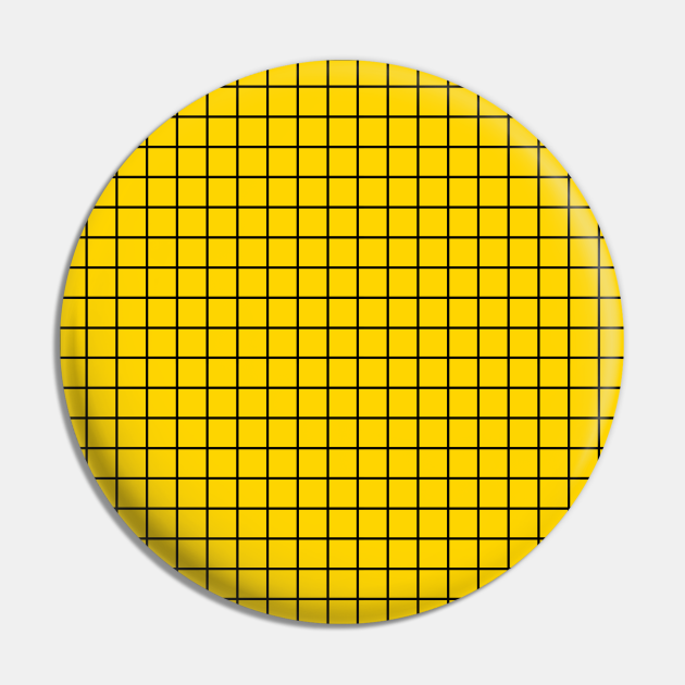 Yellow Math Grid Graph Paper Pattern Graph Paper Math Pin TeePublic
