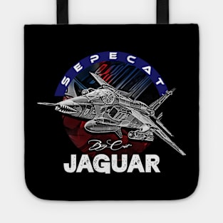 Sepecat Jaguar Anglo-French Fighterjet Military Aircraft Tote