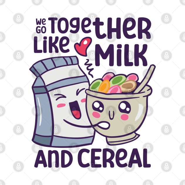 Milk and Cereal Pair - Love Couple by Krishnansh W.