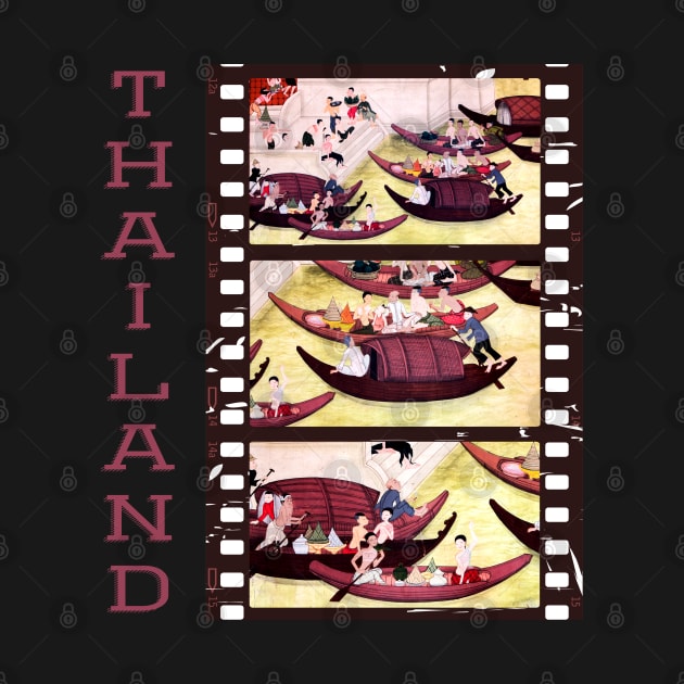 Thailand Historical Culture Illustration by VintCam