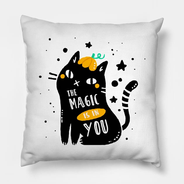 'The Magic Is In You' Radical Kindness Anti Bullying Shirt Pillow by ourwackyhome