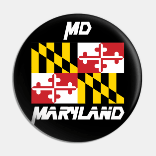 Maryland MD Pin