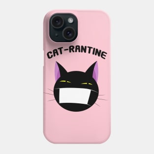 Quarantine cat Phone Case