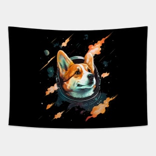 space dog Tapestry