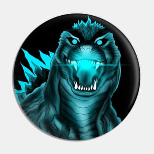 The kaiju godzilla goes radioactive Pin