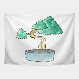 Tokyo Icons: Bonzai Tree Tapestry