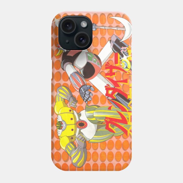 Jeeg Vs Grendizer Phone Case by CristianoMarzio