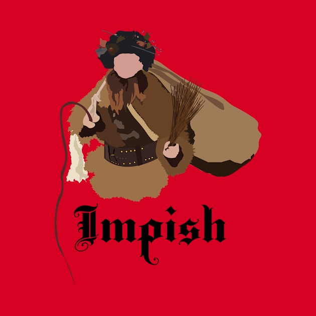 Dwight Schrute Impish Belsnickel Art – The Office (black text) by Design Garden