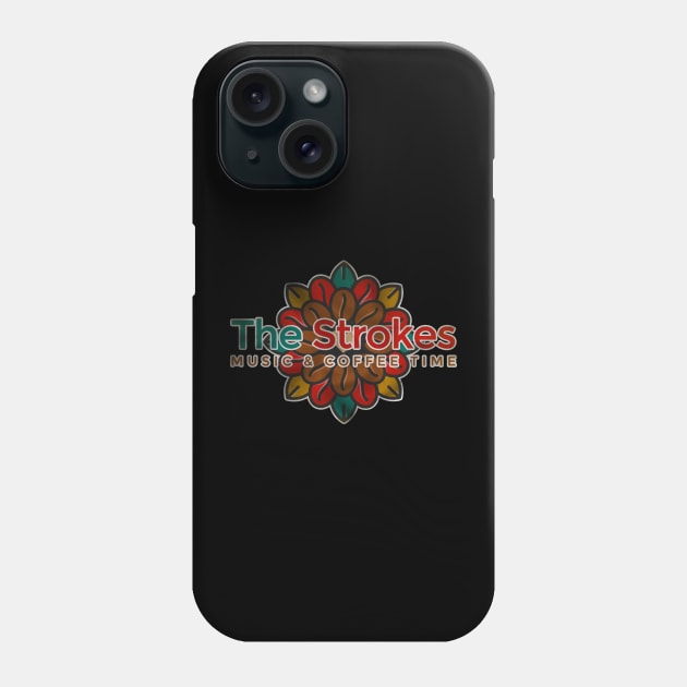 Strokes Music & Coffee Time Phone Case by Testeemoney Artshop