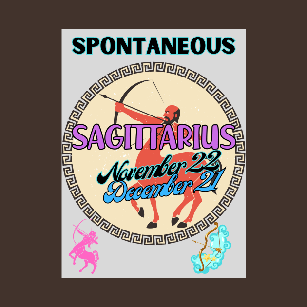 Astrology signs Sagittarius symbols by TopSea