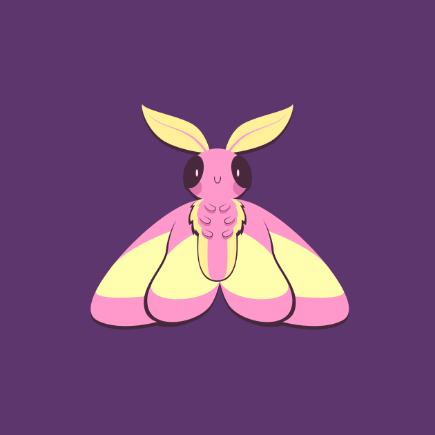 Cute Rosy Maple Moth by petitspixels