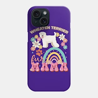 Soft Coated Wheaten Terrier Fur Mama, Soft Coated Wheaten Terrier For Dog Mom, Dog Mother, Dog Mama And Dog Owners Phone Case