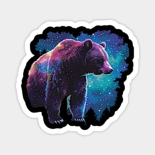 galaxy bear Magnet