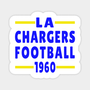 LA Chargers Football 1960 Classic Magnet