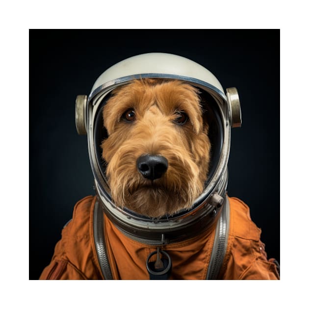 Astro Dog - Irish Terrier by Merchgard