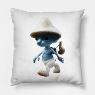 smurfcatmushroom meme Шайлушай Pillow