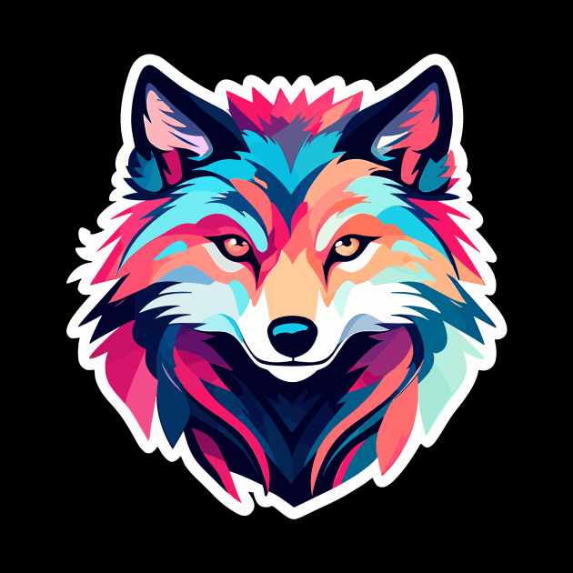 Wolf Illustration by FluffigerSchuh