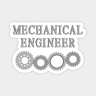 Mechanical Engineer Gears Magnet