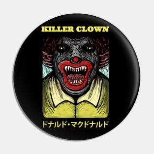 Killer Clown Pin