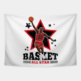 Jordan Basketball His Airness Chicago 23 All Star Tapestry