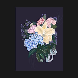 Hydrangea and Lily T-Shirt