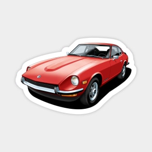 Datsun 240Z in red Magnet