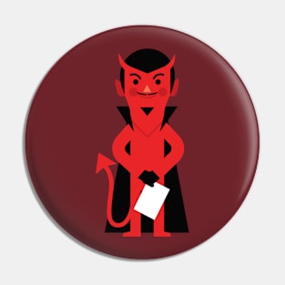 Contract with the Devil Pin