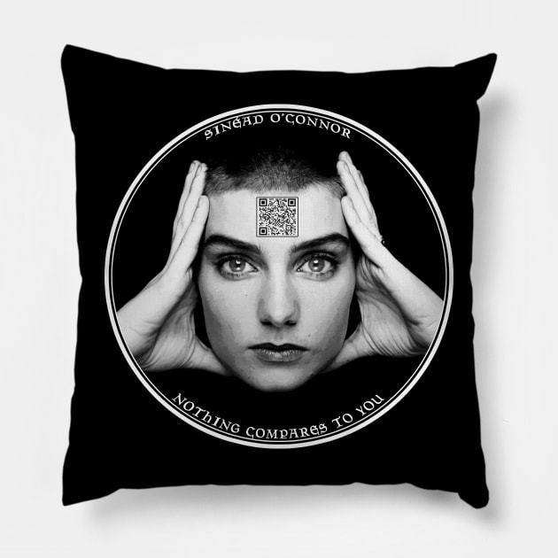 sinead o connor Pillow by JennyPool