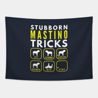 Stubborn Neapolitan Mastiff Tricks - Dog Training Tapestry