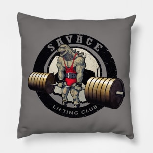 Trapzilla - Savage Lifting Club Pillow