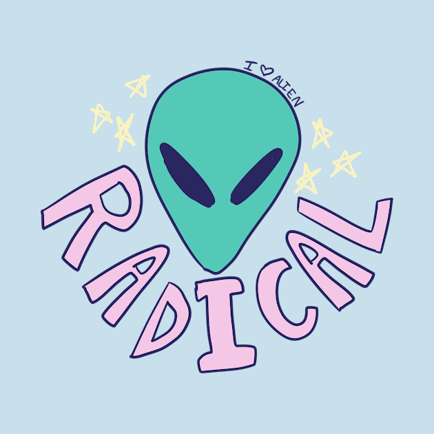 RADICAL ALIEN by Gavs_Art