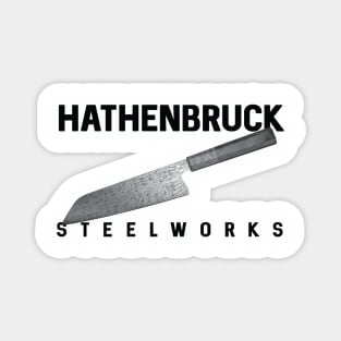 Hathenbruck Steelworks Damascus Bunka Magnet