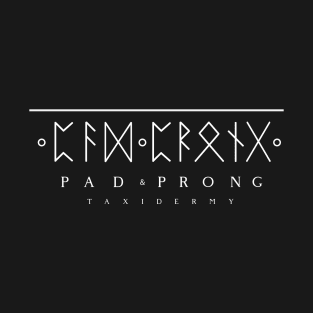 Pad&Prong Taxidermy "Runes" Logo T-Shirt