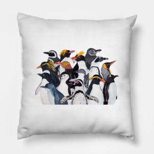 World's Penguins Pillow