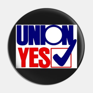 Union YES Pin