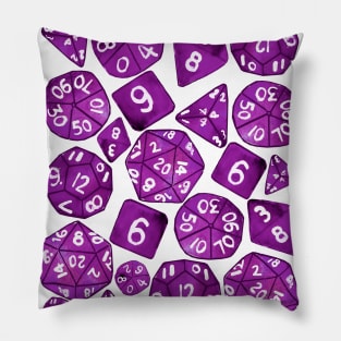 Dice on dice on dice Pillow