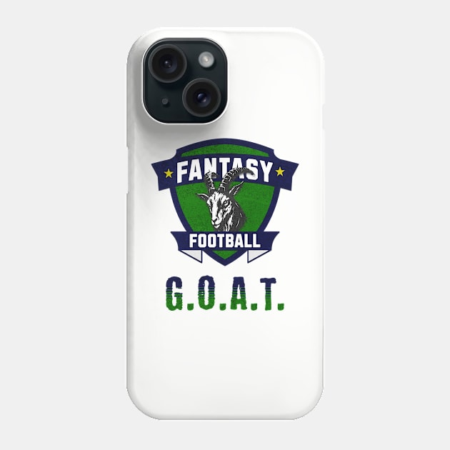 Fantasy Football G.O.A.T. Phone Case by BACKBRIDGE Designs