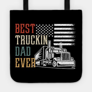 Best Truckin Dad Ever Tote