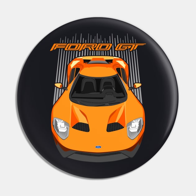 Ford GT-orange Pin by V8social