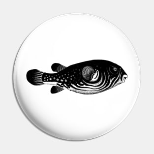 Puffer Fish Vintage Pin