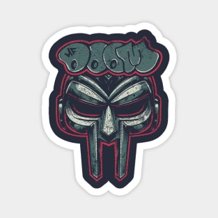 MF Doom 80s Retro Fan Art Magnet