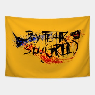 Buy Fear Sell Greed Tapestry