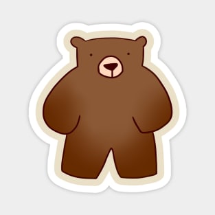 Brown Teddy Bear Magnet