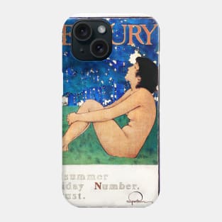 The Century - Midsummer Holiday (1897) by Maxfield Parrish Phone Case