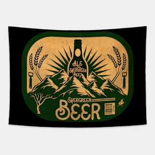 Evergreen Ale Beer Tapestry