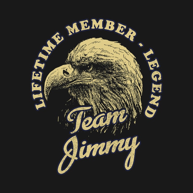 Jimmy Name - Lifetime Member Legend - Eagle by Stacy Peters Art