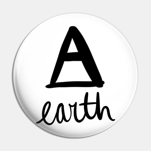 Earth Sign Pin by notastranger