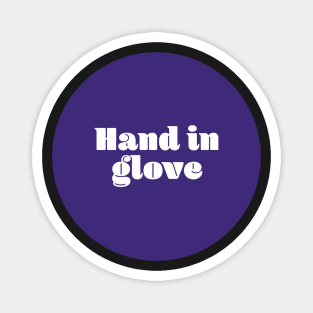 Hand in glove Magnet