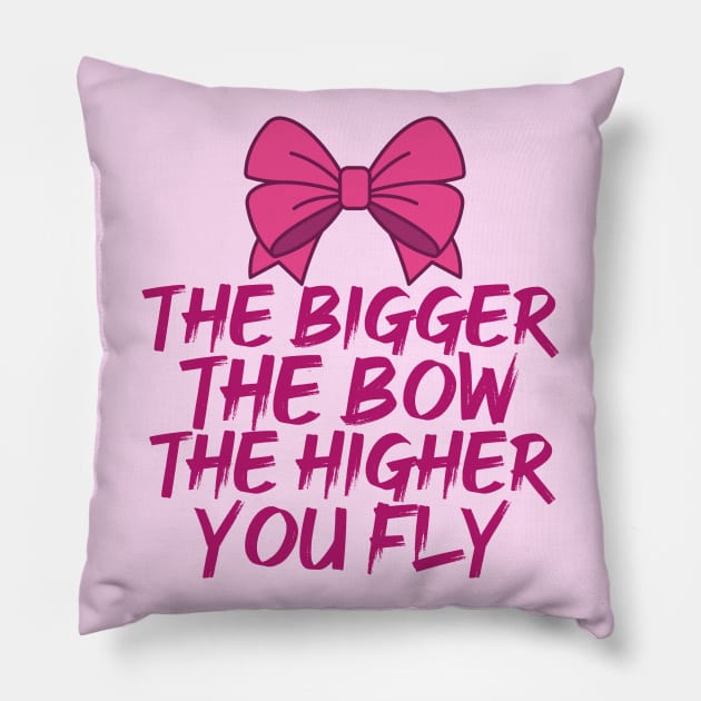 Funny Cheerleading Flyer Pillow by epiclovedesigns