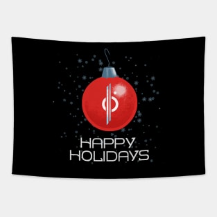 Happy Holidays - Ornament (Galactic) Tapestry